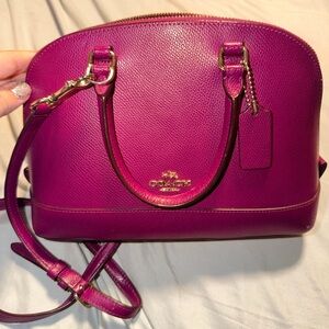 Coach Women's Magenta Crossbody Bag